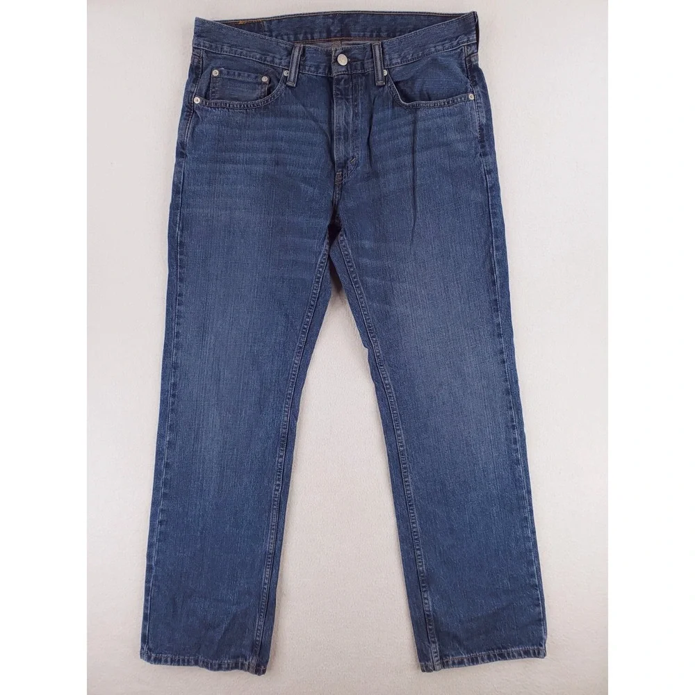 Levis 559 Jeans Mens 33x32 Relaxed Straight Heavy Denim Pant Work Y2K Streetwear